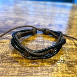Leather bracelet
